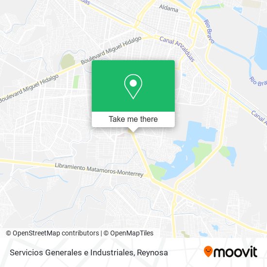 Mapa de Servicios Generales e Industriales
