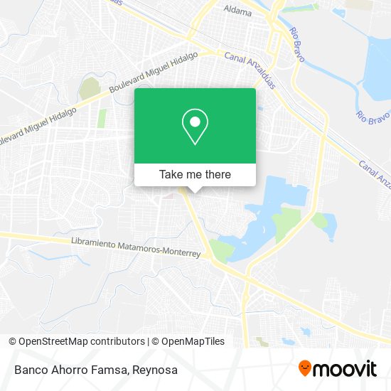 Mapa de Banco Ahorro Famsa