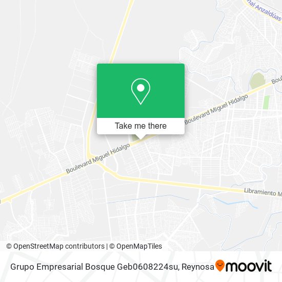 Grupo Empresarial Bosque Geb0608224su map