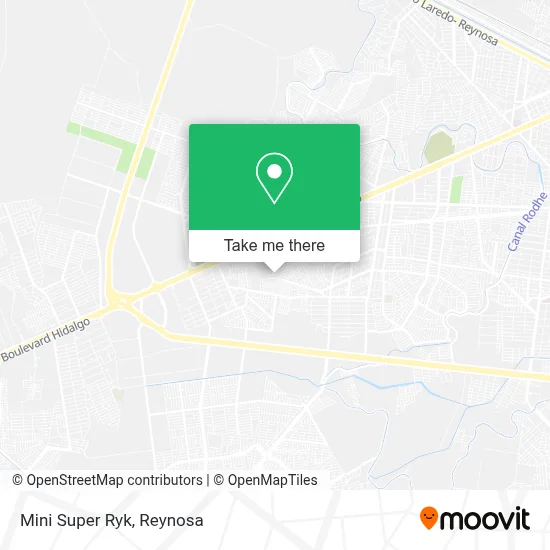 Mini Super Ryk map