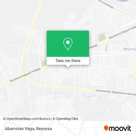 Mapa de Abarrotes Vega
