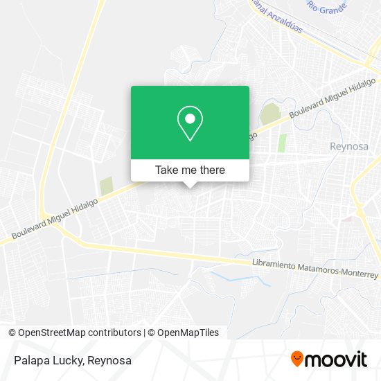 Mapa de Palapa Lucky