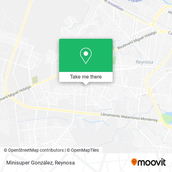 Minisuper González map