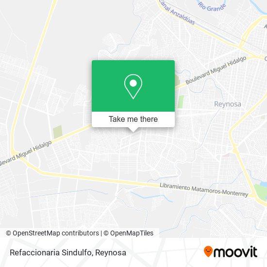 Refaccionaria Sindulfo map