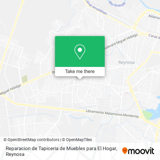 Reparacion de Tapicería de Muebles para El Hogar map