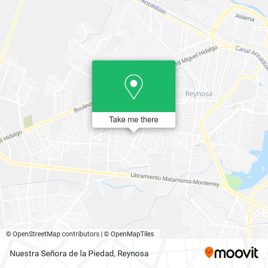 Nuestra Señora de la Piedad map
