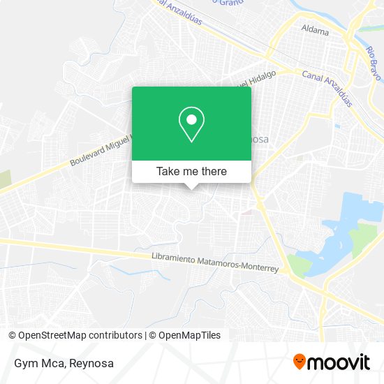 Gym Mca map