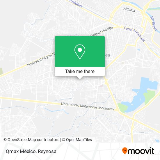 Mapa de Qmax México