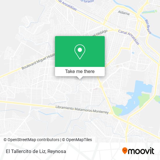 Mapa de El Tallercito de Liz