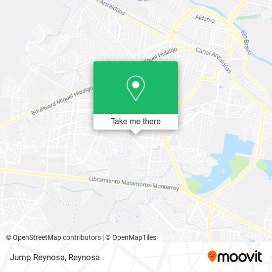 Mapa de Jump Reynosa