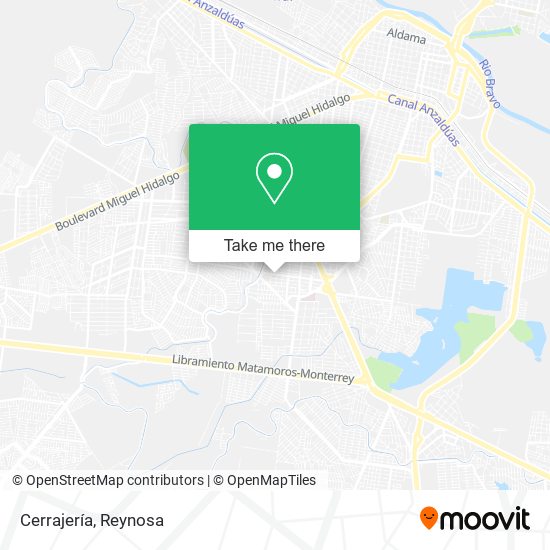 Mapa de Cerrajería