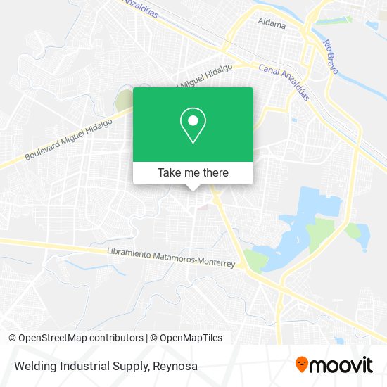 Welding Industrial Supply map