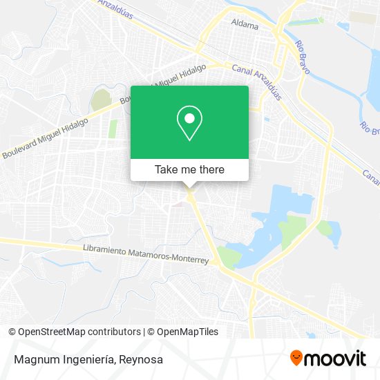 Magnum Ingeniería map