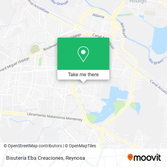 Bisutería Eba Creaciones map