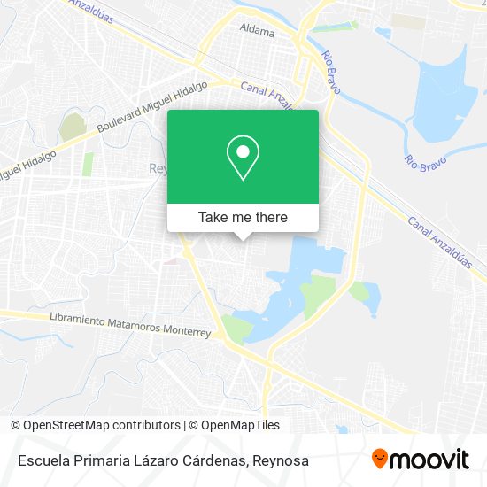 Escuela Primaria Lázaro Cárdenas map