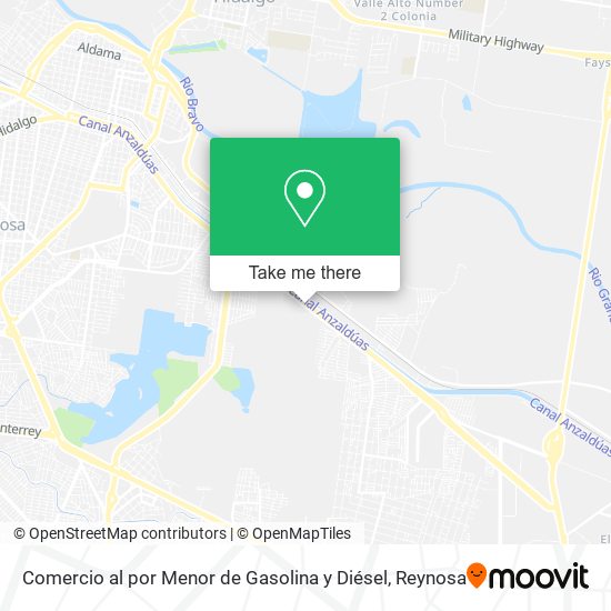 Comercio al por Menor de Gasolina y Diésel map