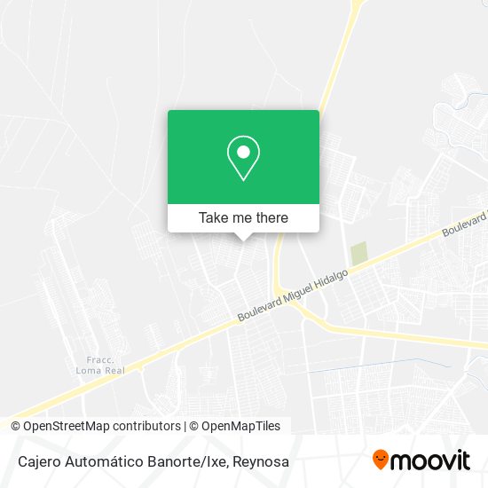 Cajero Automático Banorte/Ixe map