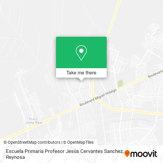 Escuela Primaria Profesor Jesús Cervantes Sanchez map