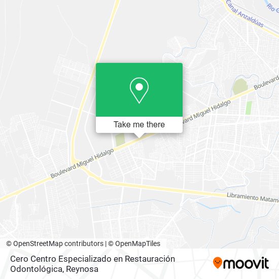 Cero Centro Especializado en Restauración Odontológica map