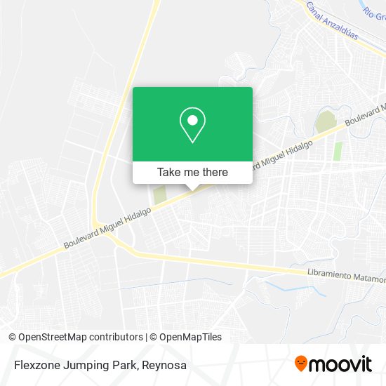Mapa de Flexzone Jumping Park