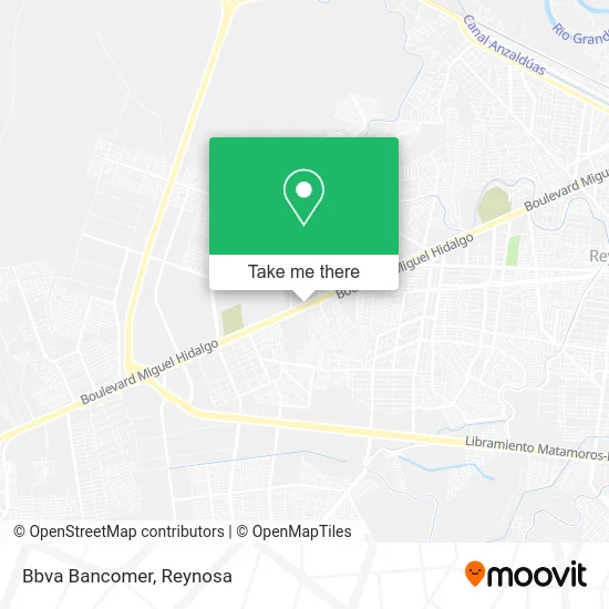 Bbva Bancomer map