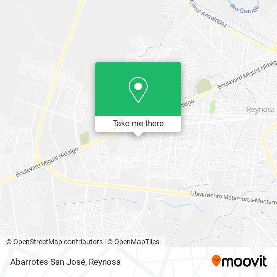 Abarrotes San José map