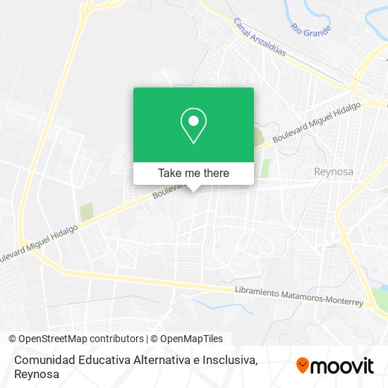 Comunidad Educativa Alternativa e Insclusiva map