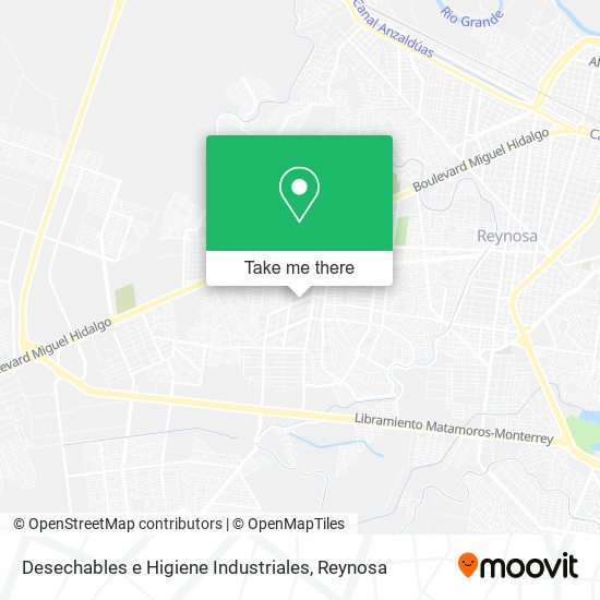 Desechables e Higiene Industriales map