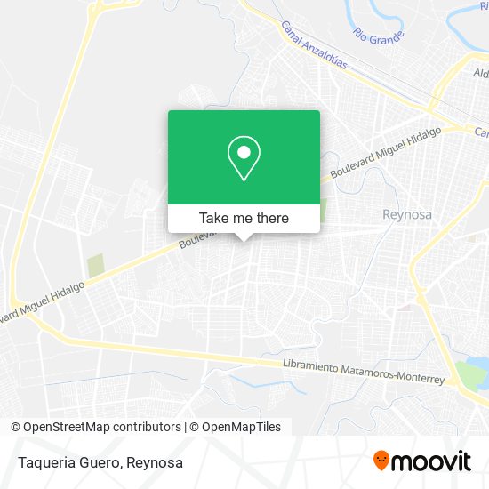Mapa de Taqueria Guero