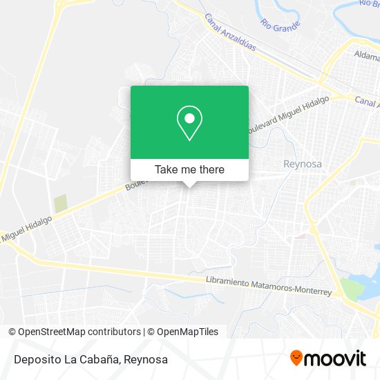 Deposito La Cabaña map