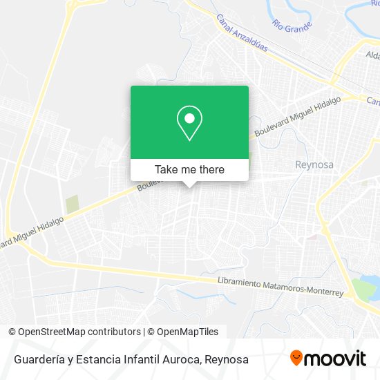 Mapa de Guardería y Estancia Infantil Auroca
