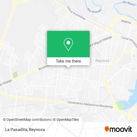 Mapa de La Pasadita