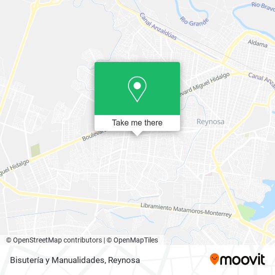 Bisutería y Manualidades map