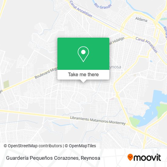 Mapa de Guardería Pequeños Corazones