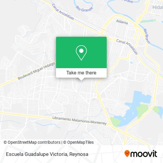 Escuela Guadalupe Victoria map