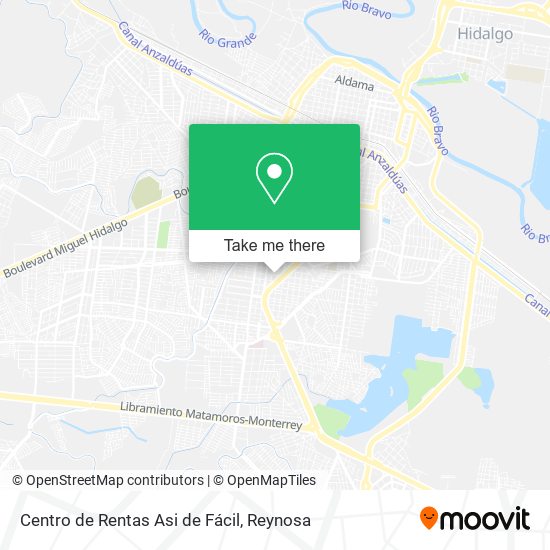 Centro de Rentas Asi de Fácil map