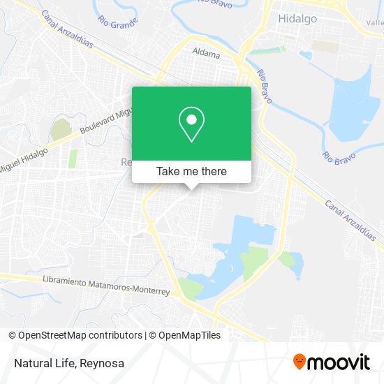 Mapa de Natural Life