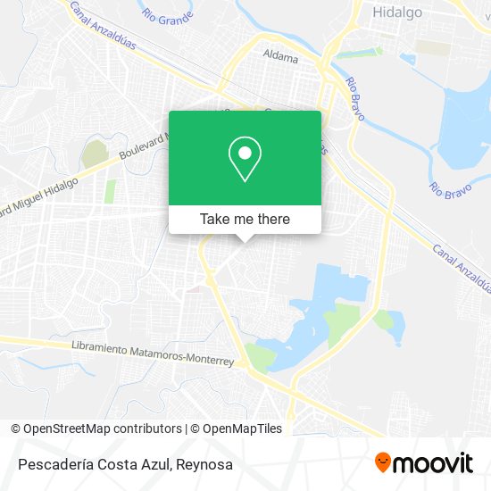 Pescadería Costa Azul map
