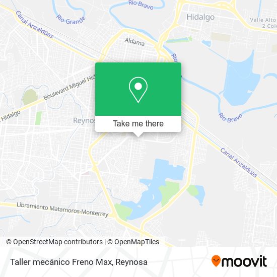 Taller mecánico Freno Max map