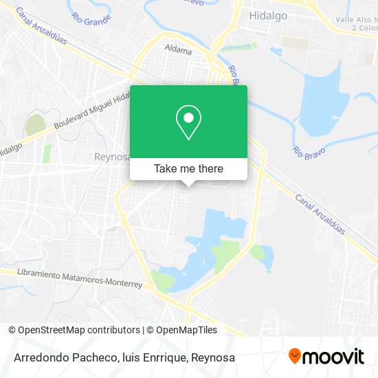 Mapa de Arredondo Pacheco, luis Enrrique