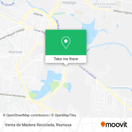Venta de Madera Reciclada map