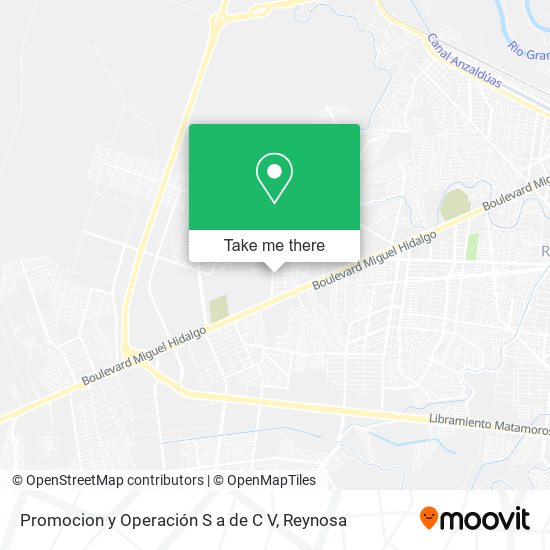 Promocion y Operación S a de C V map