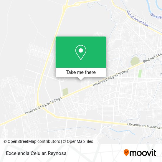 Excelencia Celular map