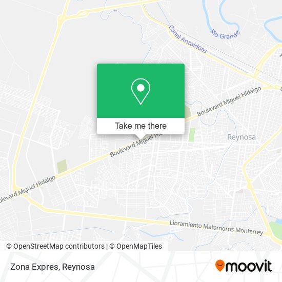 Zona Expres map