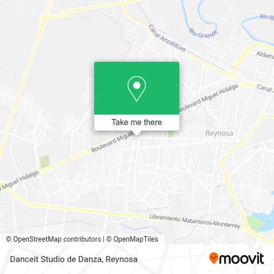 Danceit Studio de Danza map