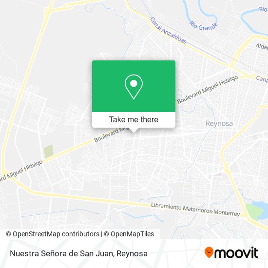 Mapa de Nuestra Señora de San Juan