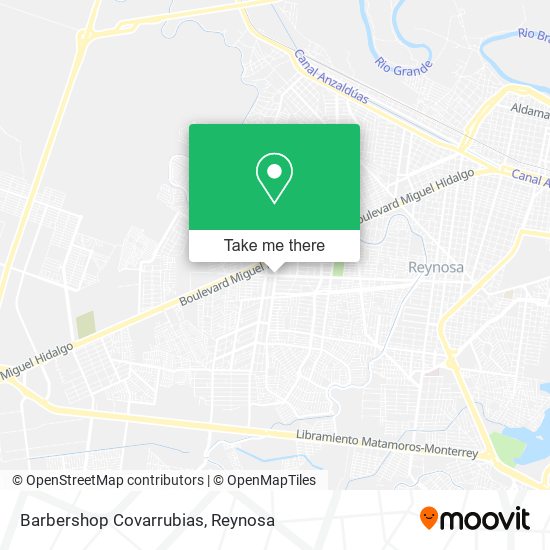 Barbershop Covarrubias map
