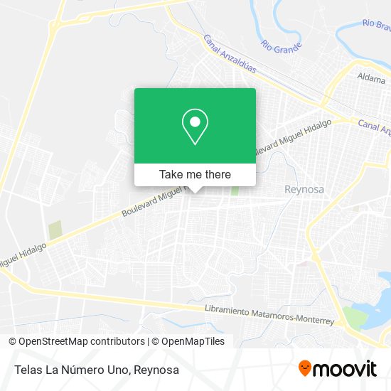 Telas La Número Uno map