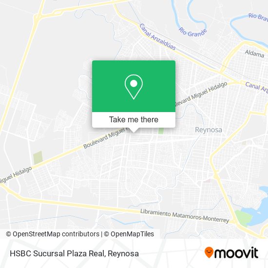 Mapa de HSBC Sucursal Plaza Real