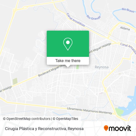 Cirugia Plástica y Reconstructiva map